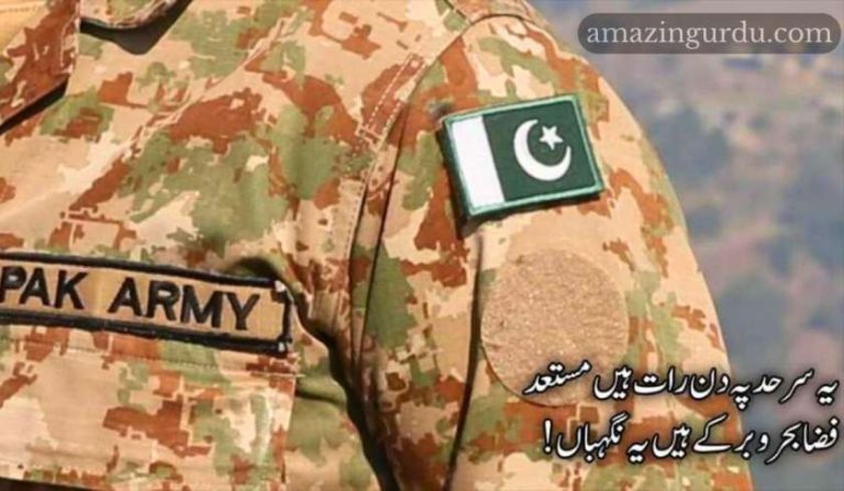 ہمارے برادر یہ فوجی جواں | پاک فوج کے جوانوں کی محبت میں کچھ اشعار