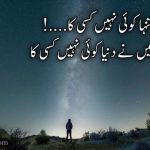 چلنا پڑا ہے تنہا کوئی نہیں کسی کا|مطلبی دوست شاعری