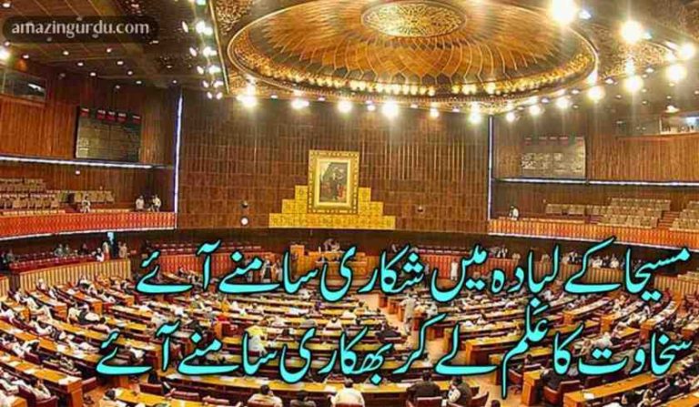 مسیحا کے لبادہ میں شکاری سامنے آئے | کرپٹ سیاستدانوں پر نظم