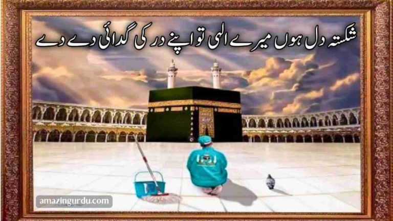 شکستہ دل ہوں میرے الہی تو اپنے در کی گدائی دے دے | رب سے دعائیں التجائیں