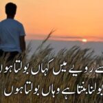 ہر جگہ ایسے رویے میں کہاں بولتا ہوں | اردو غزل |Heart touching poetry in urdu 2 lines sms