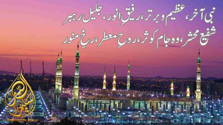 نبی آخر، عظیم و برتر رفیقِ انور، جلیل رہبر | نعت رسول مقبول | naat poetry in urdu