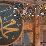 قلم میں جب بھی اُٹھاؤں نبی کی نعت کہوں | اردو نعت | Naat poetry in Urdu two
