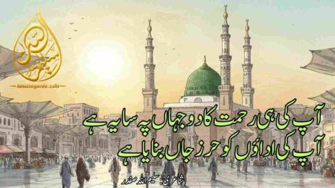 آپ کی ہی رحمت کا دو جہاں پہ سایہ ہے| نعت رسول مقبول