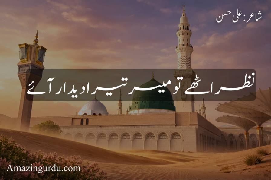 حشر کے روز میرے دل کو یوں قرار ائے | نعت رسول مقبول